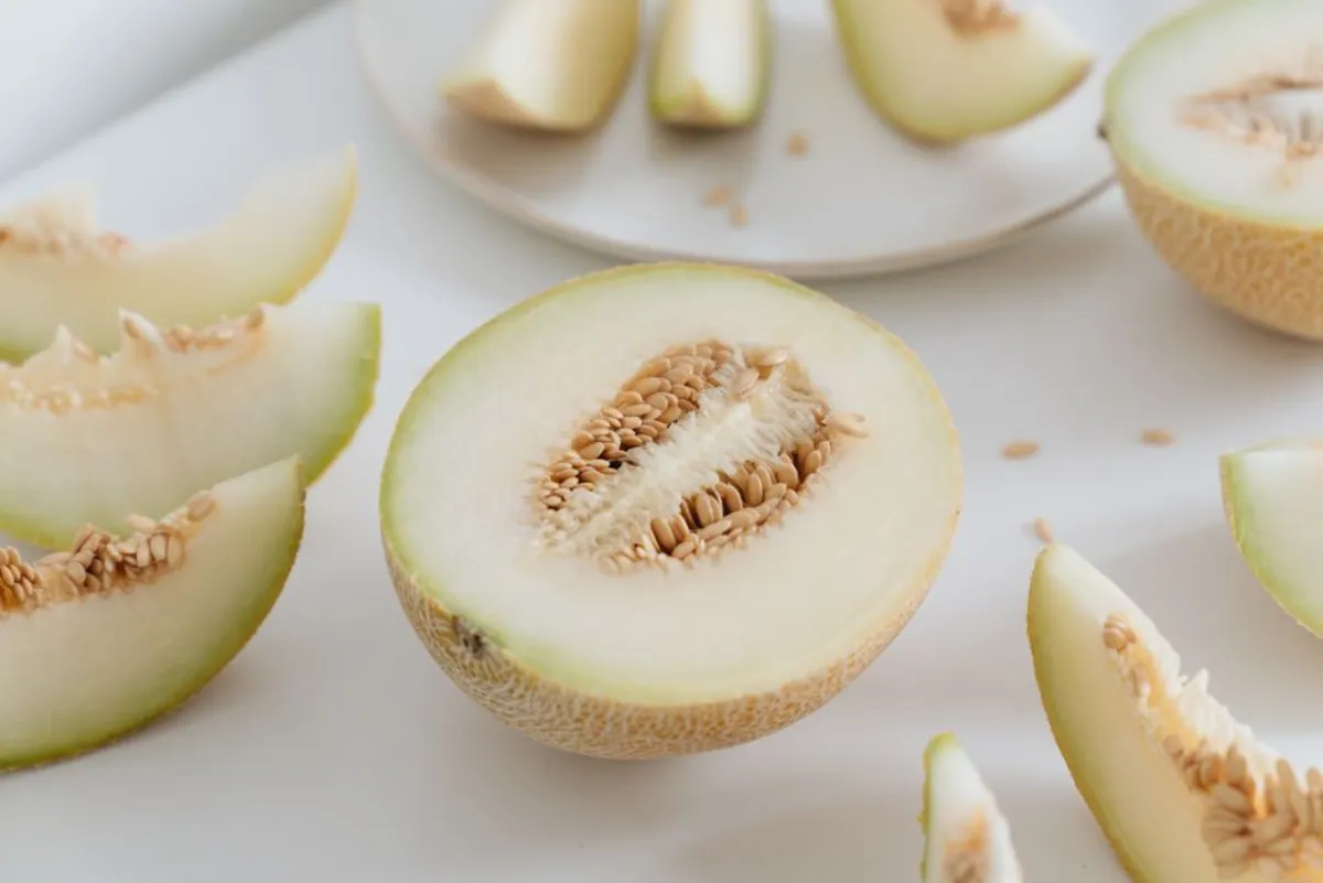 fresh cantaloupe
