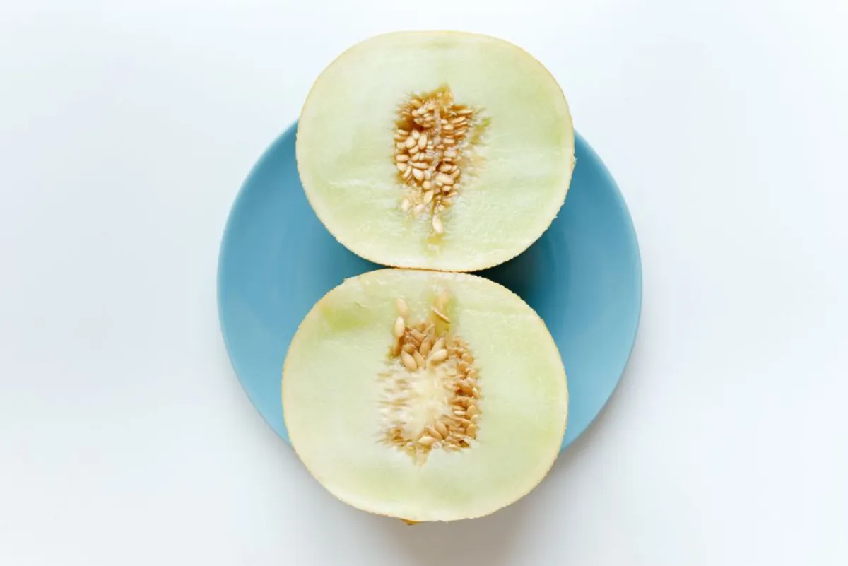 sliced melon