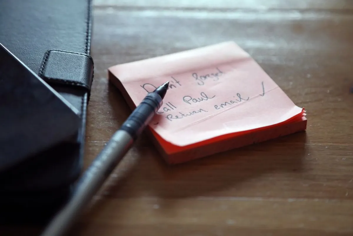 desk notes