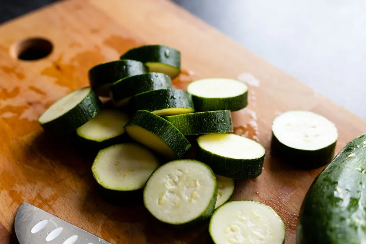 zucchini slices