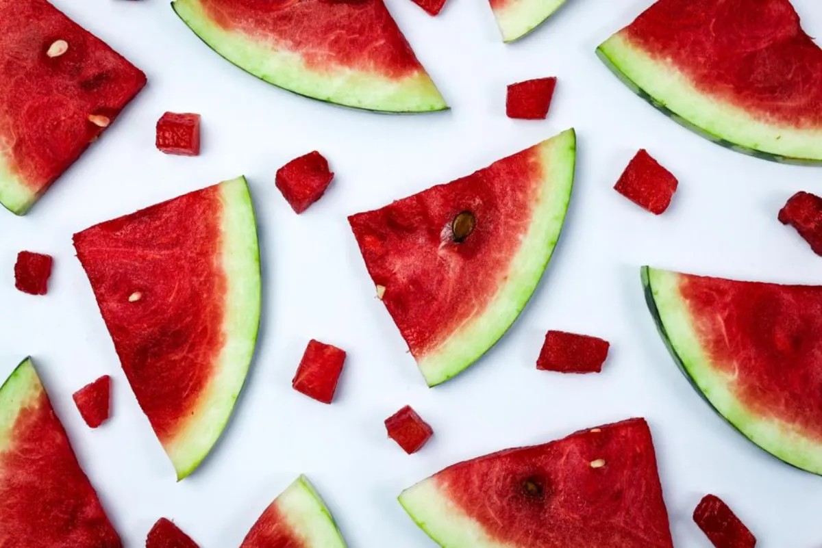 melon cubes