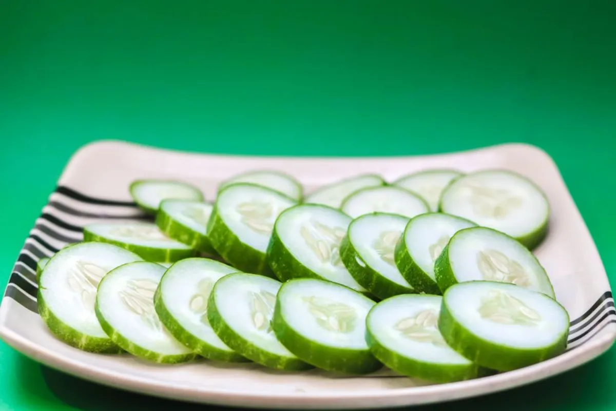 cucumber slices